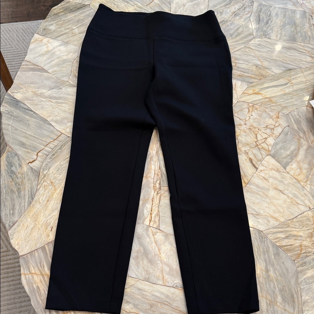 Theory Black Ankle Pants